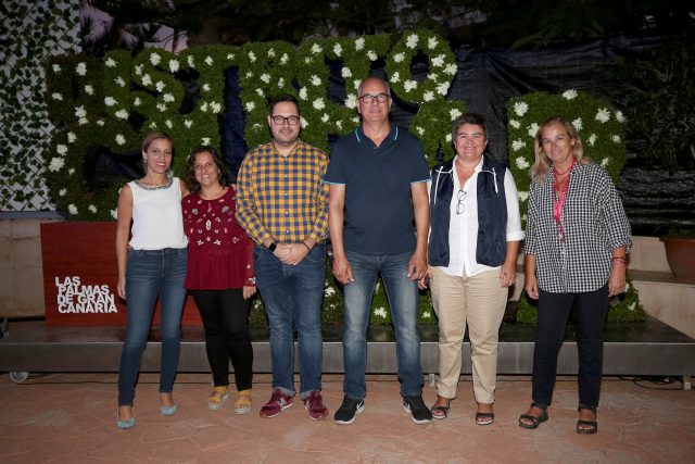 Un momento del acto celebrado anoche