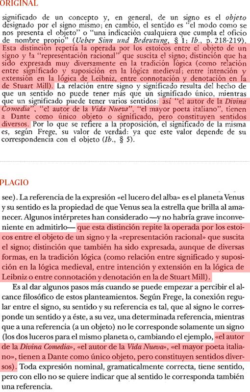 Plagio Original