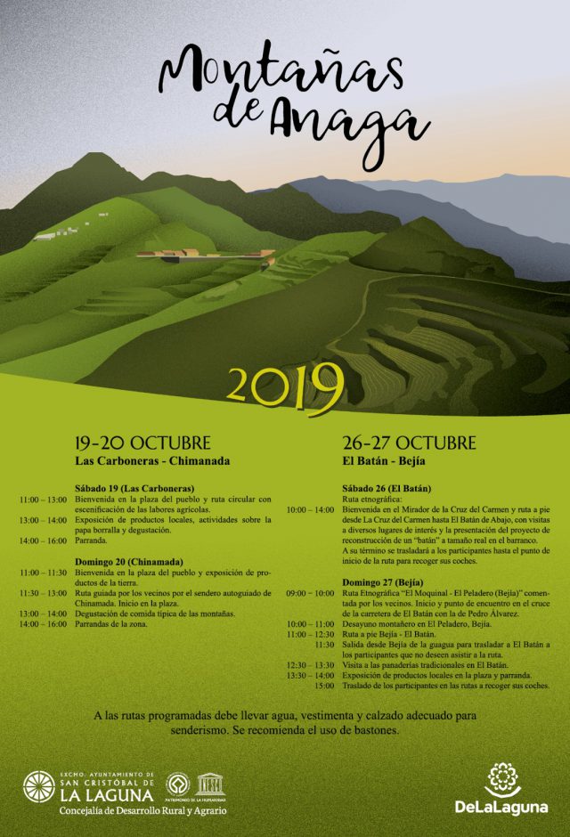 Cartel Montañas de Anaga