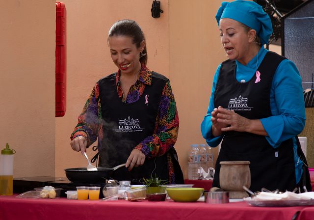 Cocina en la recova