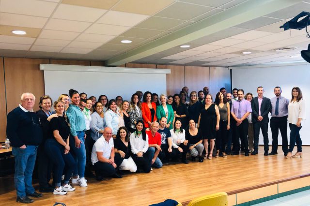 Participantes del primer tallere sobre violencia de género en Gran Canaria