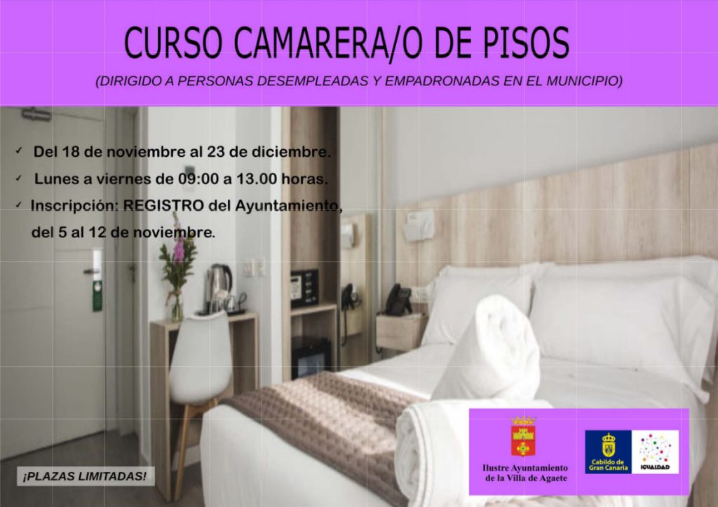 Agaete pondrá en marcha el curso 'Camarera y camarero de ...
