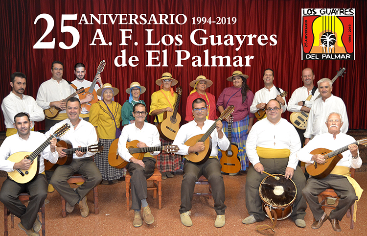 ‘Los Guayres del Palmar’ celebran su 25 aniversario en el Auditorio de Teror