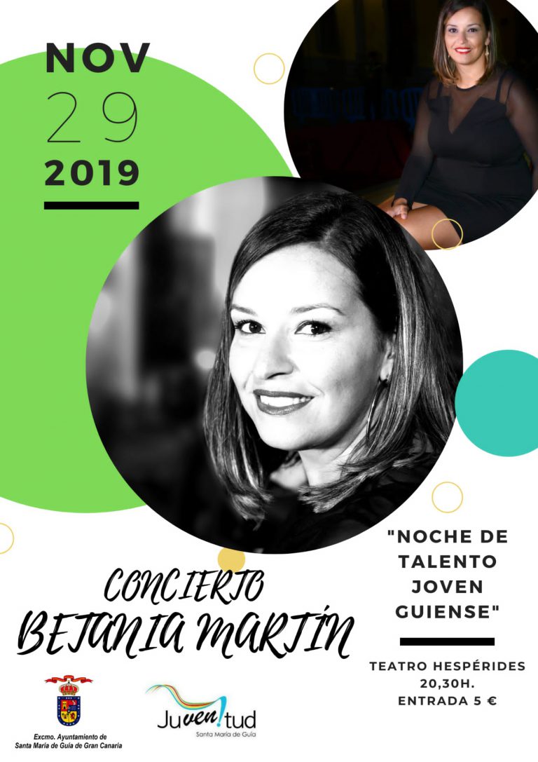 Betania Martín será la protagonista este viernes de la Noche de Talento Joven Guiense