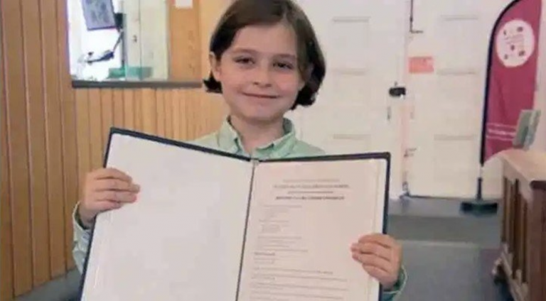 Un genio de 9 años, a punto de graduarse como ingeniero