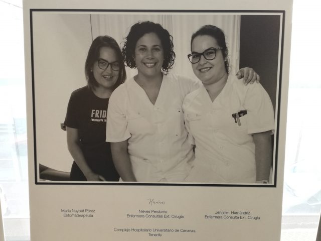 Foto De Las Enfermeras Estomaterapeutas Del Huc Que Forna Parte De La Exposición 1