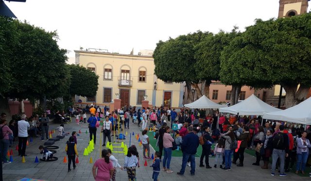 Imagen de archivo de la celebración del Día de Santa Cecilia en la Plaza Grande