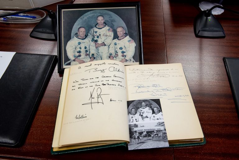 Una exposición en el Faro de Maspalomas recordará la visita en 1969 de los astronautas del Apolo11 a Gran Canaria