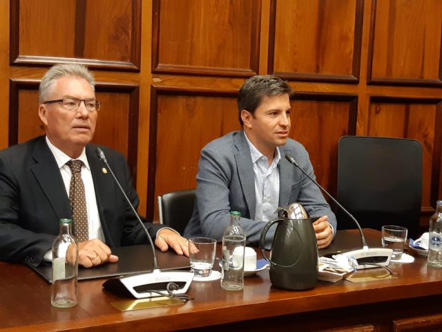 Ruymán Santana Y Juan Ruiz Consejeros Cs En El Cabildo De Gran Canaria