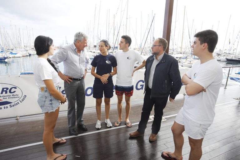 Cuatro jóvenes de Gran Canaria integran parte de la tripulación de la ARC Youth Team       