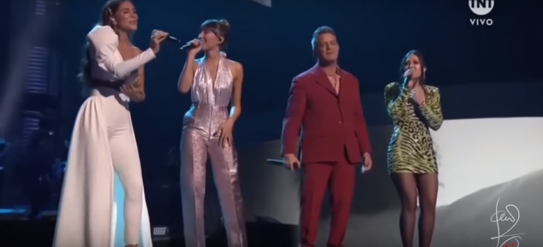 Grammy Latinos: Alejandro Sanz, Aitana, Nella y Greeicy cantan juntos ‘Mi persona favorita’