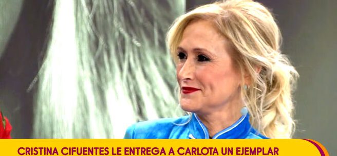 Cristina Cifuentes, ¿presentadora de ‘Sálvame’?