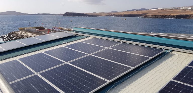 La desaladora Telde II cuenta con una nueva planta fotovoltaica