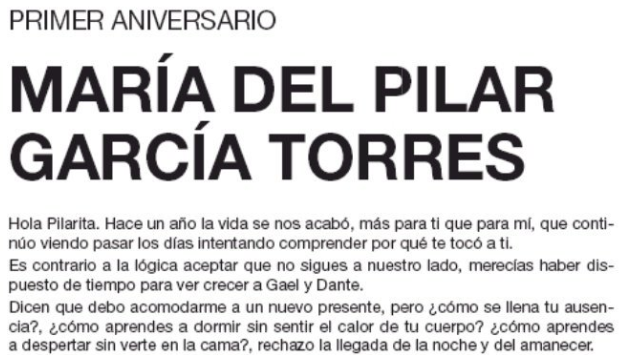 La curiosa esquela leída en ‘El País’: «Tu móvil sigue activo, llámame cuando quieras para vernos»
