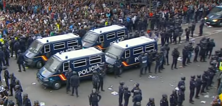 La Fiscalía pide seis años de cárcel para una decena de los manifestantes de ‘Rodea el Congreso’
