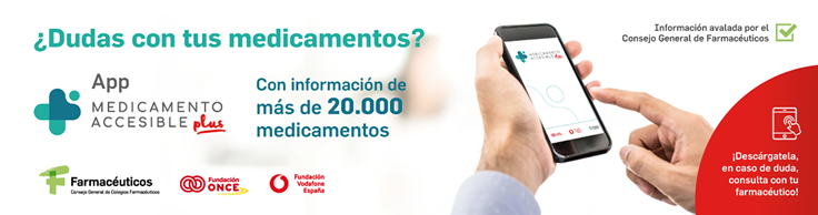 La app Medicamento Accesible PLUS, distinguida por las Naciones Unidas como una de las mejores prácticas en discapacidad