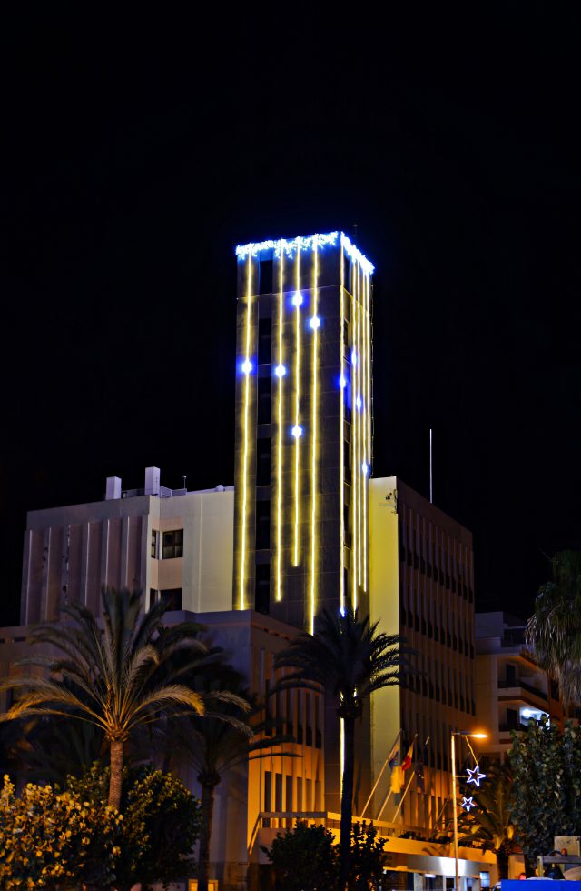 Cabildo De La Palma Iluminación Navideña Por Alberto Pérez