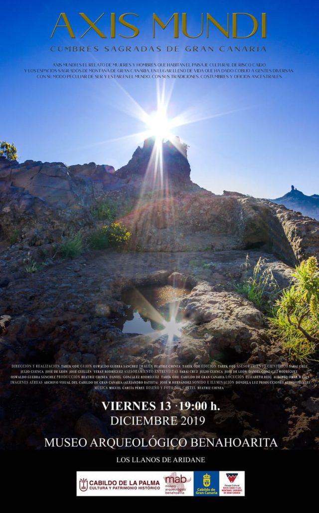 Cartel Axis Mundi de Tarek Ode
