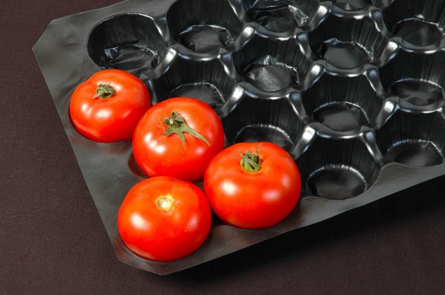 ENVASE PLASTICO TOMATES
