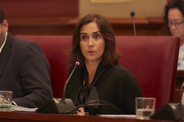Marta Arocha en el pleno