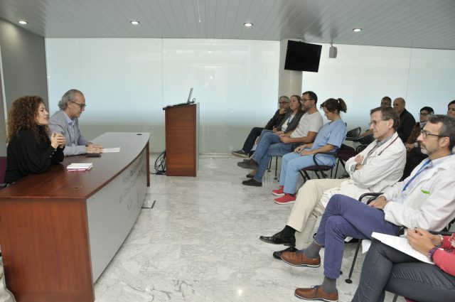 Momento de la celebración del acto de entrega del premio