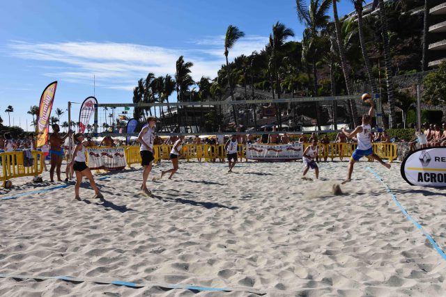 Partido Del V Beach Volley Tournament International 3X3