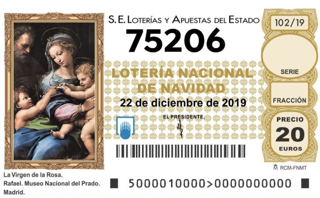 Lotería de Navidad 2019: consulta la lista de números premiados 11 quinto premio 6