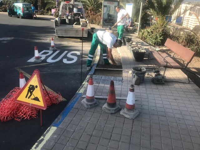 Reparacion Aceras Calle Aconcagua Casablanca Iii