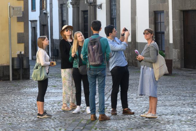 Visita Guiada Vegueta Periodistas Britanicos 1