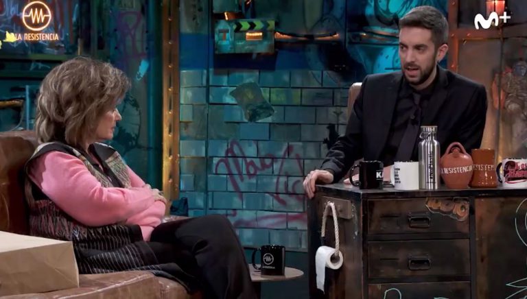 María Teresa Campos en ‘La Resistencia’: dardos a Bigote Arrocet, el baile con Broncano y la comentada pregunta del sexo