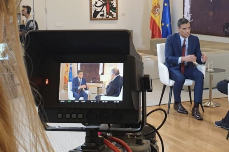 Sánchez da hoy su primera entrevista desde su investidura como presidente