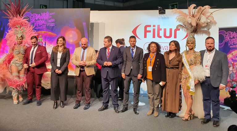 Santa Cruz de Tenerife promociona el Carnaval en la Feria Internacional de Turismo (Fitur)