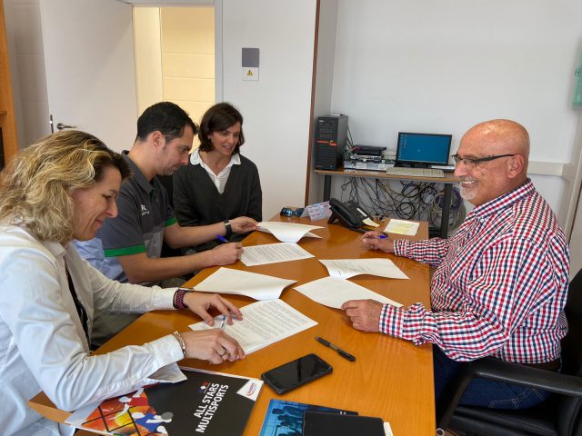 Convenio colaboración BSB IES Santa Brígida Deportes
