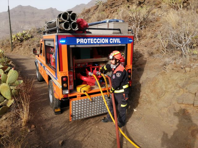 Telde Se Suma A La Lucha Contra El Fuego9