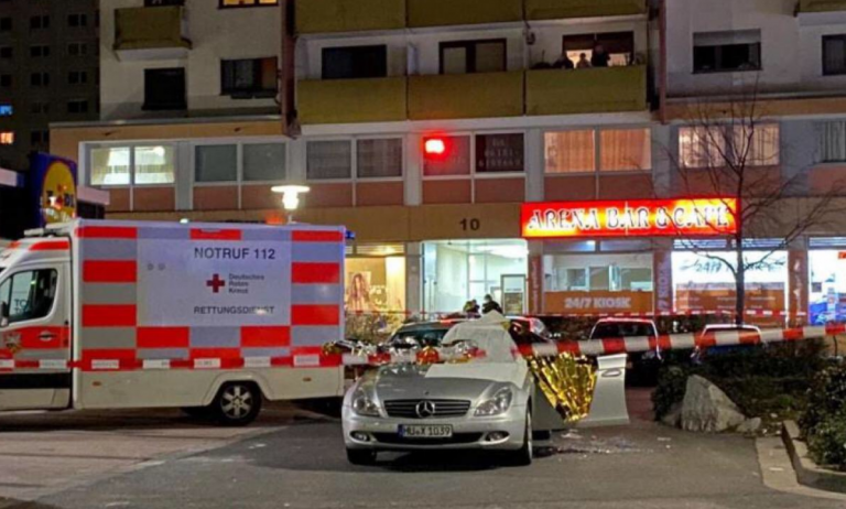 11 muertos en un tiroteo racista en Alemania: el atacante creía que le habían puesto un ‘chip’ en el cerebro