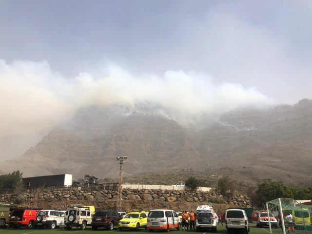 Incendio Bentayga