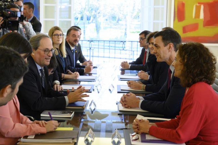 El PP critica que un critica que un «delincuente» como Torra recibiera “honores de jefe de Estado”