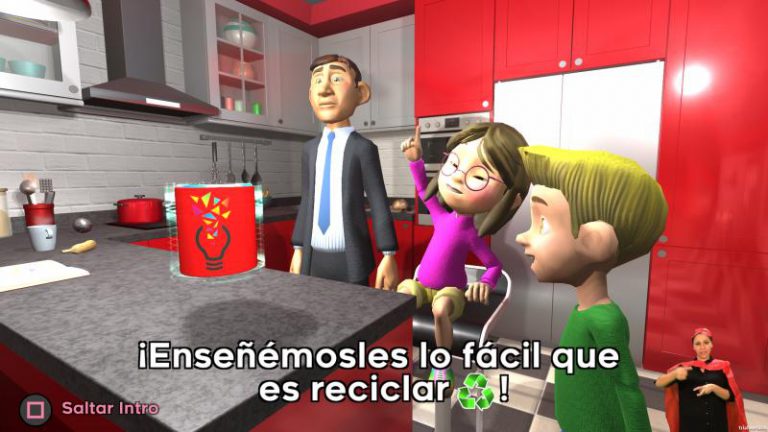 Playstation presenta un videojuego accesible inspirado en el reciclaje