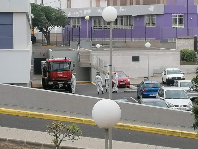 Carpa Y Desinfeccioìn Centro De Salud El Calero