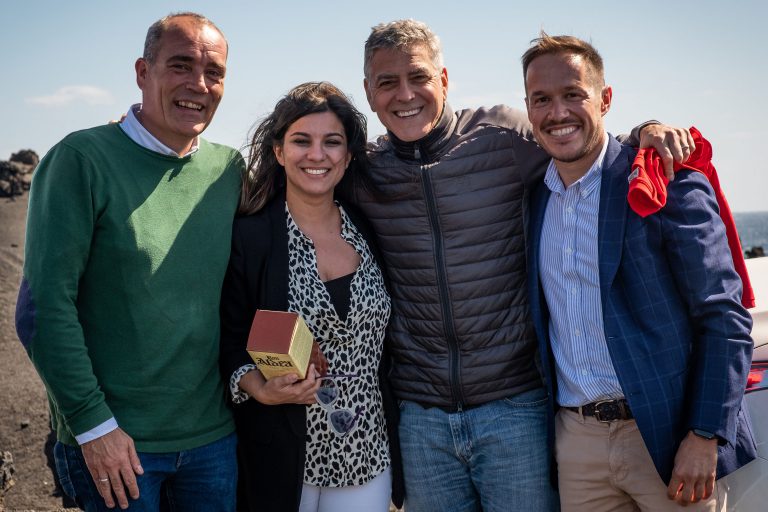 El rodaje de la película de George Clooney en La Palma generó un gran impacto promocional y económico en la isla