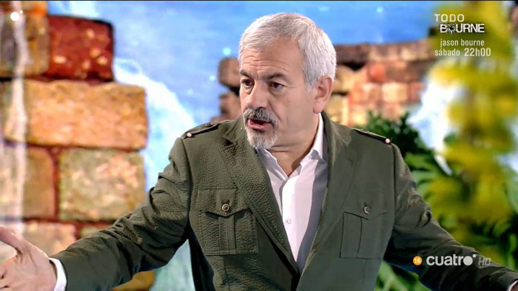 Las lágrimas en directo de Carlos Sobera por la despedida de esta compañera