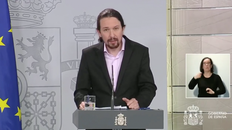 Iglesias, sobre el impuesto a las grandes fortunas: «Esa minoría estaría encantada de arrimar el hombro»