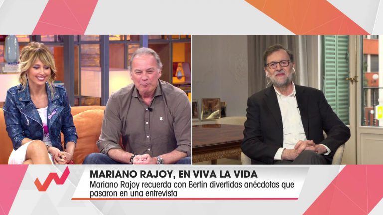 La inesperada aparición de Mariano Rajoy en ‘Viva la vida’ y su problema con los calcetines