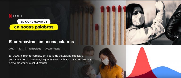 Netflix lanza ‘Coronavirus, Explained’, una mini serie para entender la pandemia del Covid