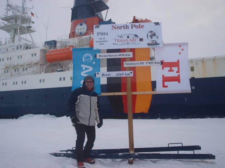 El investigador de la ULPGC Aridane González participa en un trabajo de investigación fruto de dos campañas oceanográficas en el Ártico