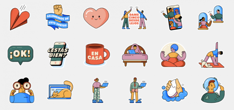 WhatsApp lanza un paquete con nuevos emoticonos para representar el coronavirus