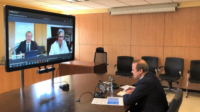 Videoconferencia Colegio Oficial Farmacéuticos 1