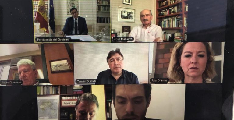 Oramas muestra su disposición a llegar a un acuerdo de Estado que haga frente a la reconstrucción social y económica