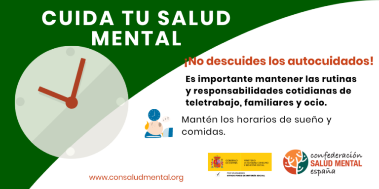 Cuidar la salud mental, prioridad durante el coronavirus