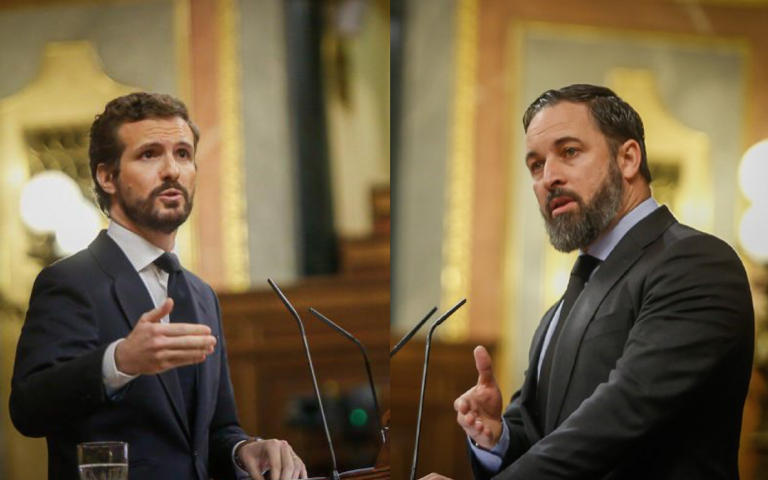 Abascal reclama la dimisión de Sánchez «para salvar más vidas» y Casado denuncia su «incompetencia»